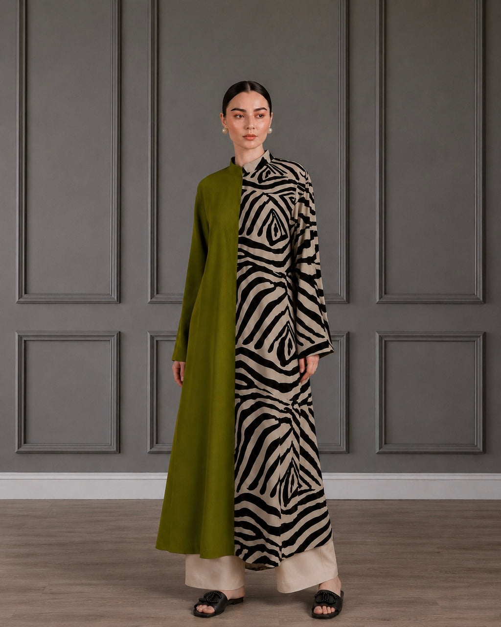 A-line lawn 2-piece