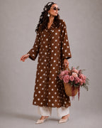 Long Polka Dot Dress 2 Piece