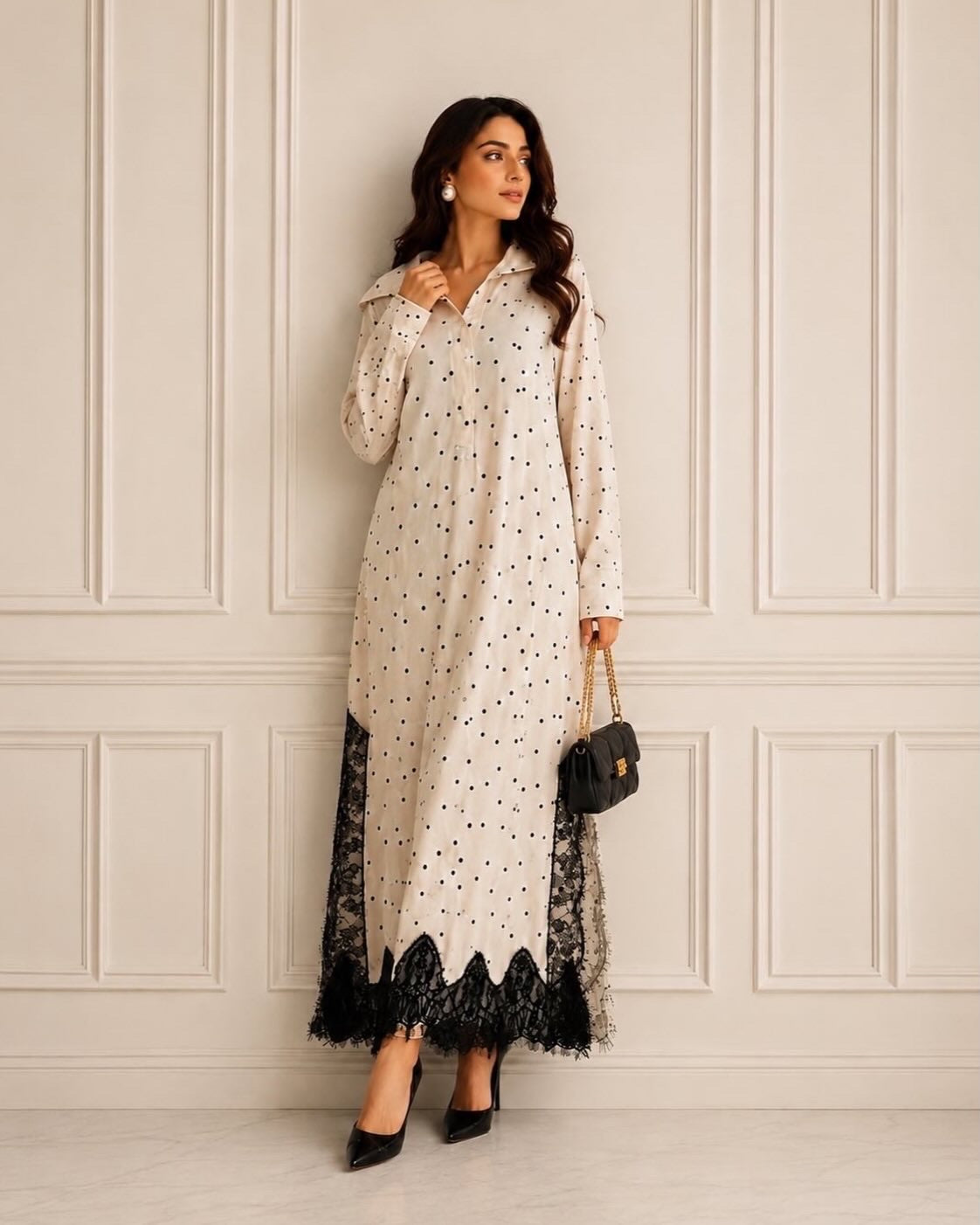 Dot & Lace 1 Piece