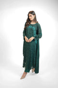 3PC Dress with Embroidery