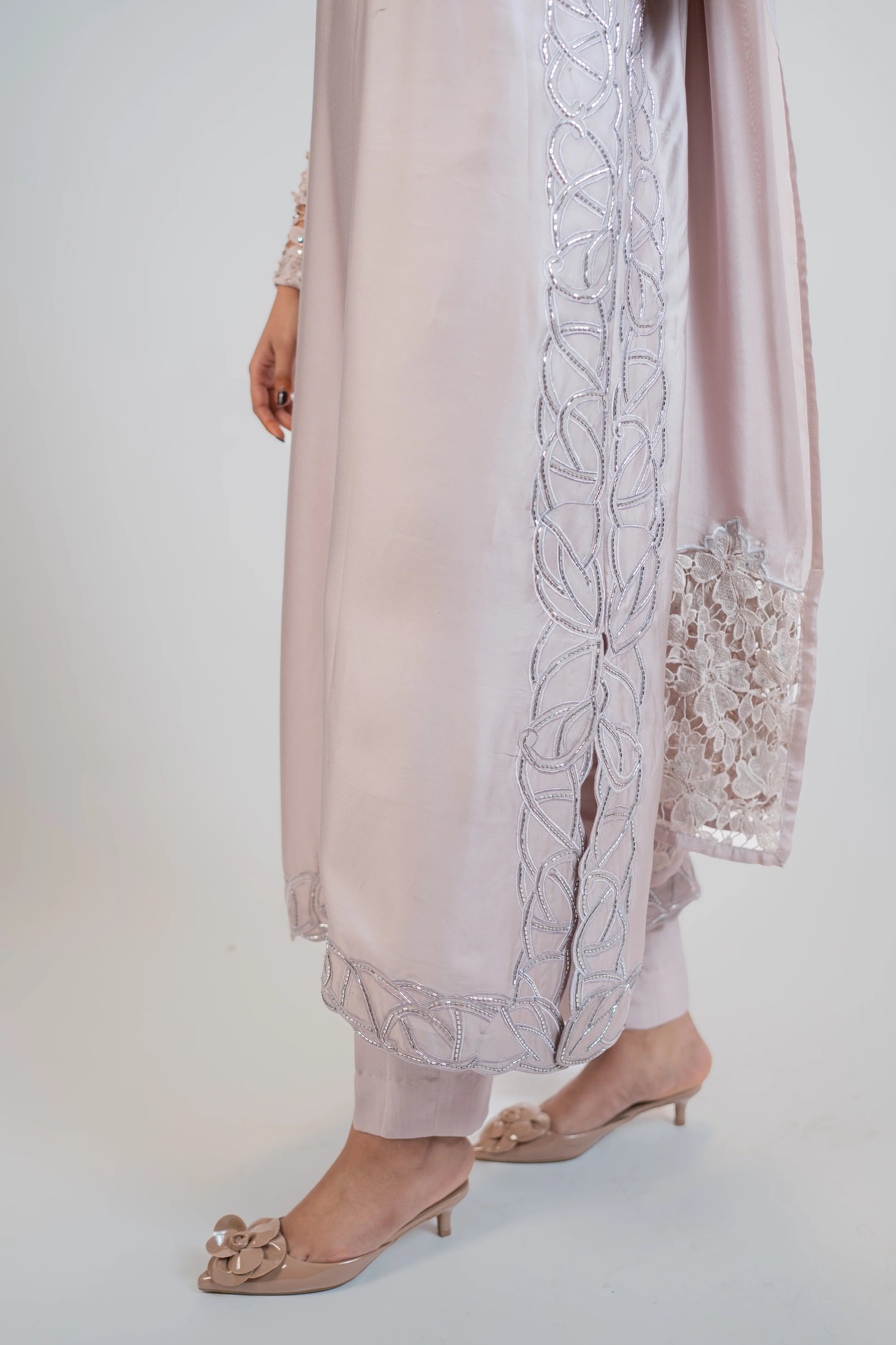 Pure Tussel Silk 3PC Dress Regular price