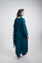 Blue 3PC Dress