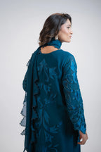 Blue 3PC Dress
