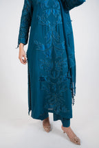 Blue 3PC Dress