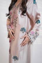 Nude pink 2PC kaftan set