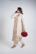 Ivory Pure Silk 3PC Dress