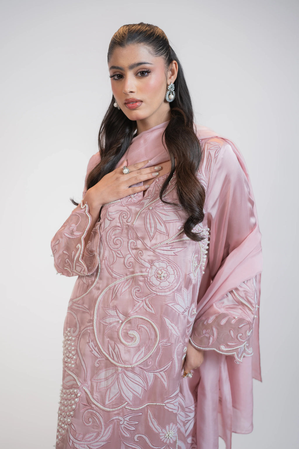 Pure Tussel Silk 3PC Dress